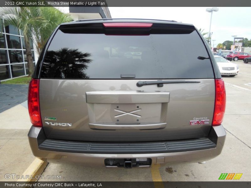 Mocha Steel Metallic / Light Tan 2012 GMC Yukon SLE