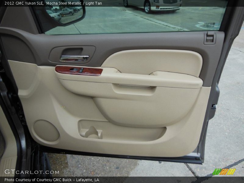 Mocha Steel Metallic / Light Tan 2012 GMC Yukon SLE