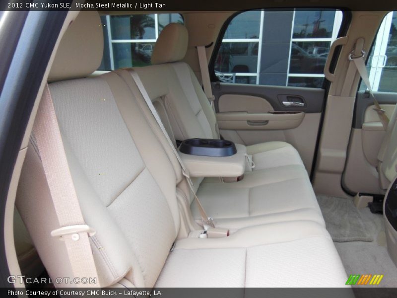 Mocha Steel Metallic / Light Tan 2012 GMC Yukon SLE