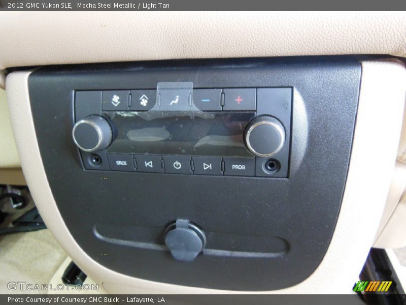 Mocha Steel Metallic / Light Tan 2012 GMC Yukon SLE