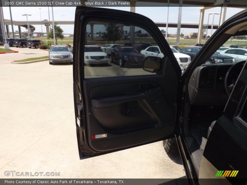 Onyx Black / Dark Pewter 2005 GMC Sierra 1500 SLT Crew Cab 4x4