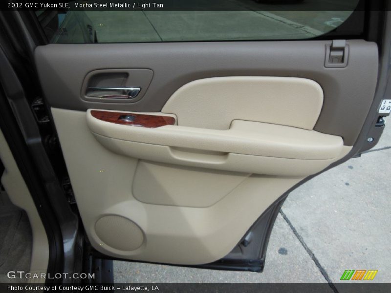 Mocha Steel Metallic / Light Tan 2012 GMC Yukon SLE