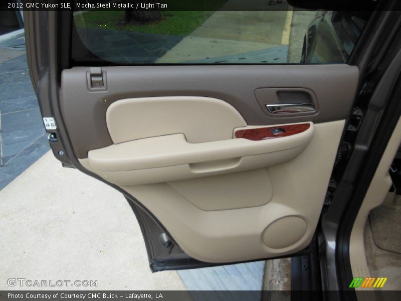 Mocha Steel Metallic / Light Tan 2012 GMC Yukon SLE