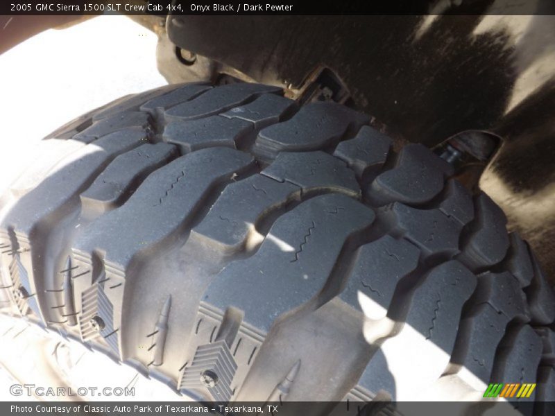 Onyx Black / Dark Pewter 2005 GMC Sierra 1500 SLT Crew Cab 4x4