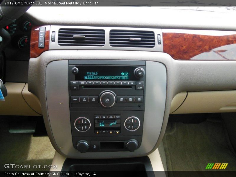 Mocha Steel Metallic / Light Tan 2012 GMC Yukon SLE
