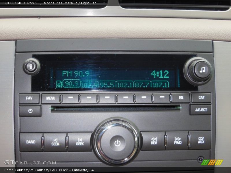 Mocha Steel Metallic / Light Tan 2012 GMC Yukon SLE