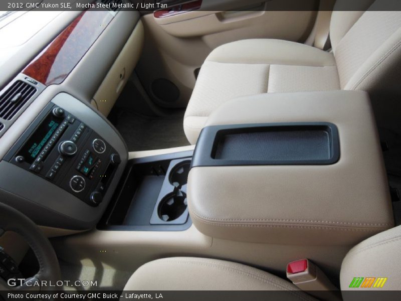 Mocha Steel Metallic / Light Tan 2012 GMC Yukon SLE