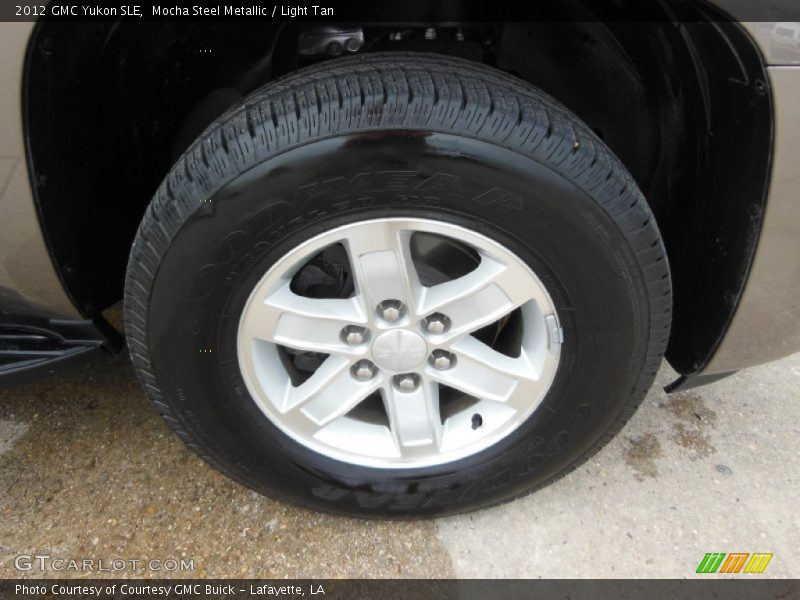 Mocha Steel Metallic / Light Tan 2012 GMC Yukon SLE