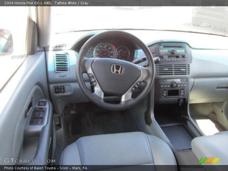 Taffeta White / Gray 2004 Honda Pilot EX-L 4WD