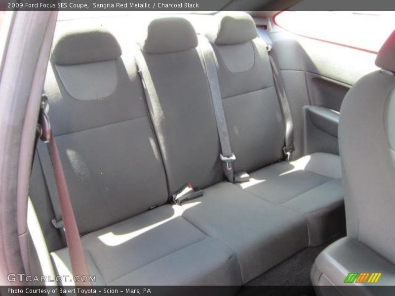 Sangria Red Metallic / Charcoal Black 2009 Ford Focus SES Coupe