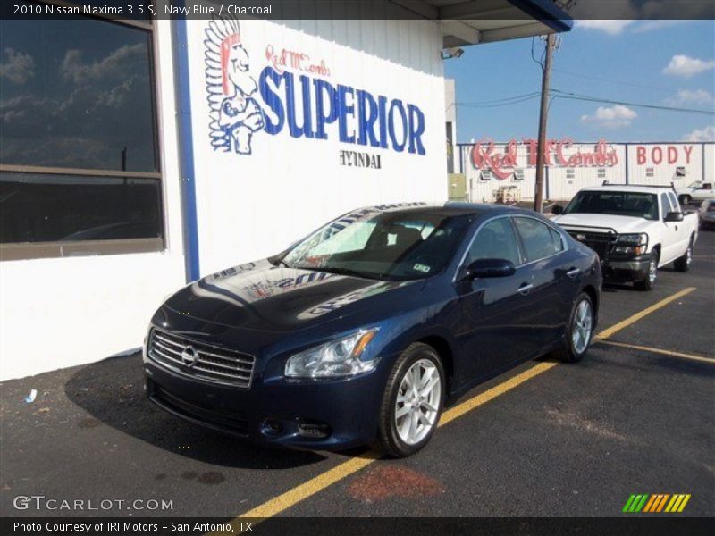 Navy Blue / Charcoal 2010 Nissan Maxima 3.5 S