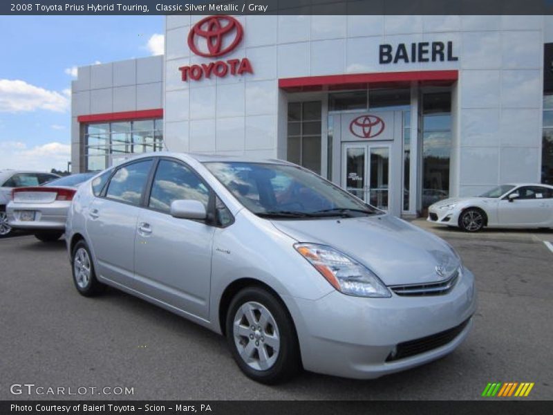 Classic Silver Metallic / Gray 2008 Toyota Prius Hybrid Touring