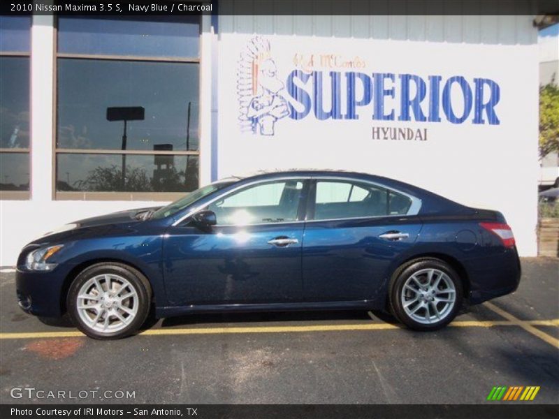Navy Blue / Charcoal 2010 Nissan Maxima 3.5 S