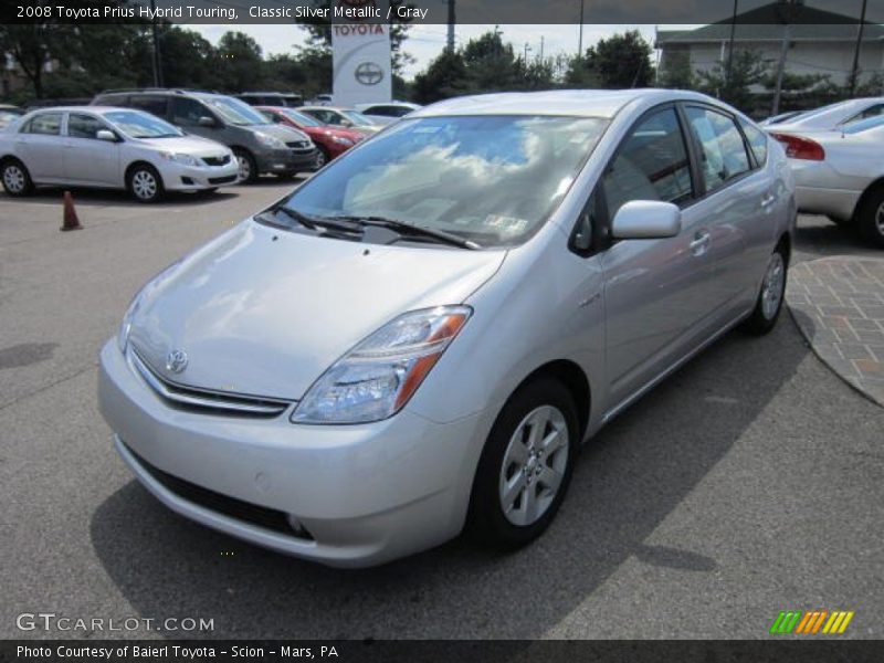Classic Silver Metallic / Gray 2008 Toyota Prius Hybrid Touring