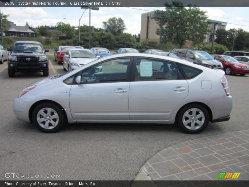 Classic Silver Metallic / Gray 2008 Toyota Prius Hybrid Touring