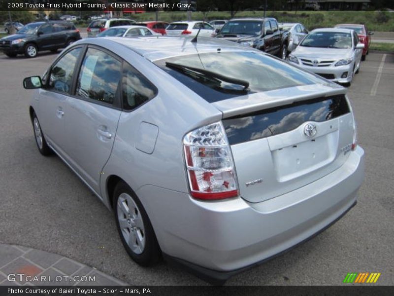 Classic Silver Metallic / Gray 2008 Toyota Prius Hybrid Touring