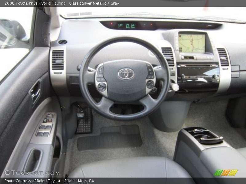 Classic Silver Metallic / Gray 2008 Toyota Prius Hybrid Touring