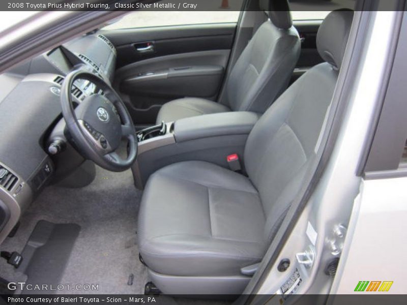 Classic Silver Metallic / Gray 2008 Toyota Prius Hybrid Touring
