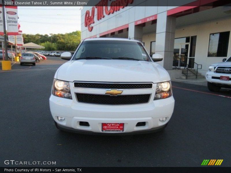 Summit White / Ebony 2007 Chevrolet Tahoe LT