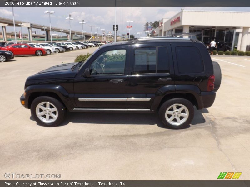 Black / Khaki 2006 Jeep Liberty Limited