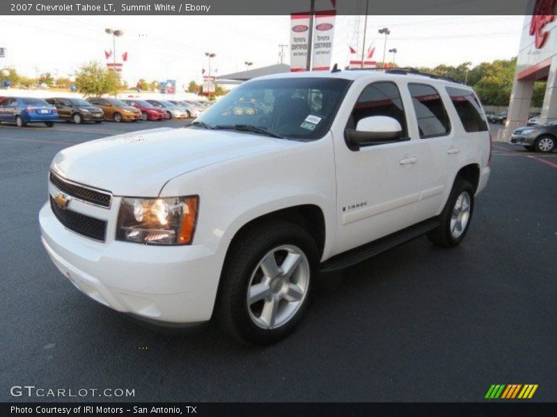 Summit White / Ebony 2007 Chevrolet Tahoe LT