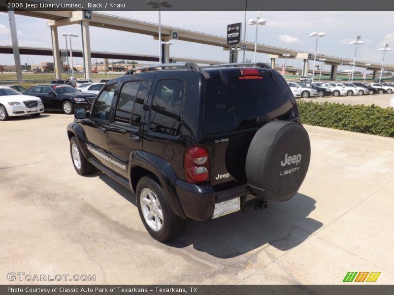 Black / Khaki 2006 Jeep Liberty Limited