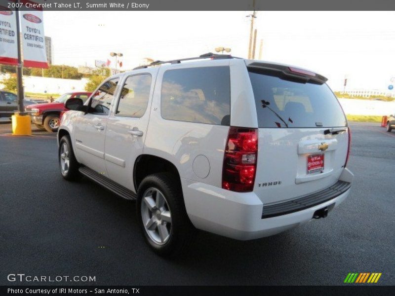 Summit White / Ebony 2007 Chevrolet Tahoe LT