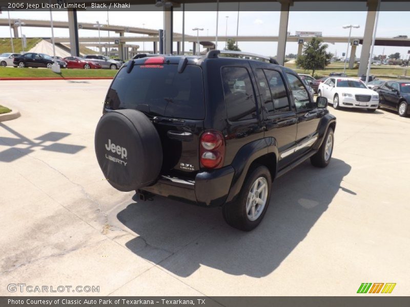 Black / Khaki 2006 Jeep Liberty Limited