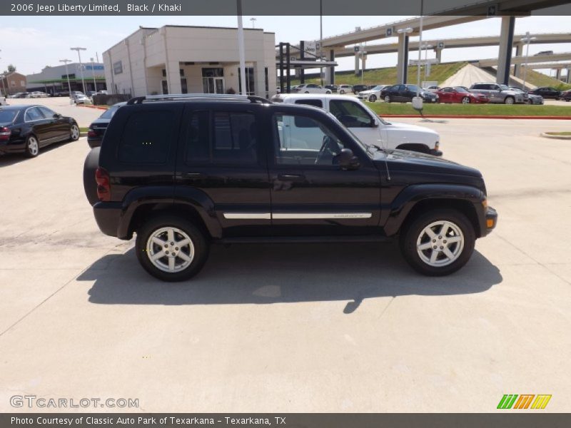 Black / Khaki 2006 Jeep Liberty Limited