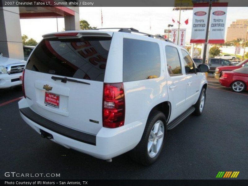 Summit White / Ebony 2007 Chevrolet Tahoe LT