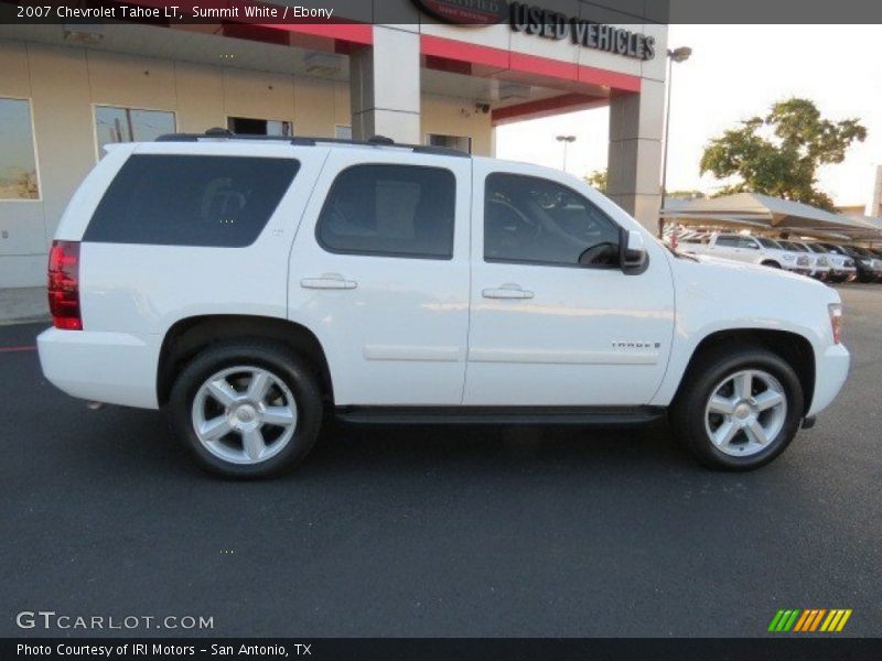 Summit White / Ebony 2007 Chevrolet Tahoe LT