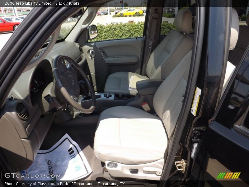 Black / Khaki 2006 Jeep Liberty Limited