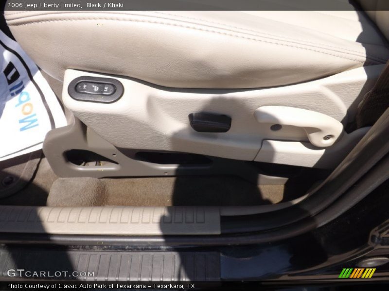 Black / Khaki 2006 Jeep Liberty Limited