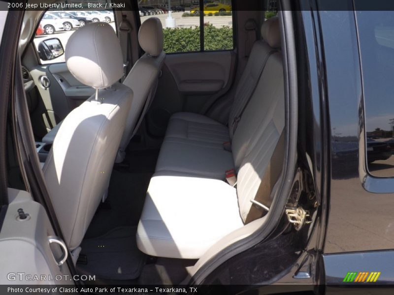Black / Khaki 2006 Jeep Liberty Limited