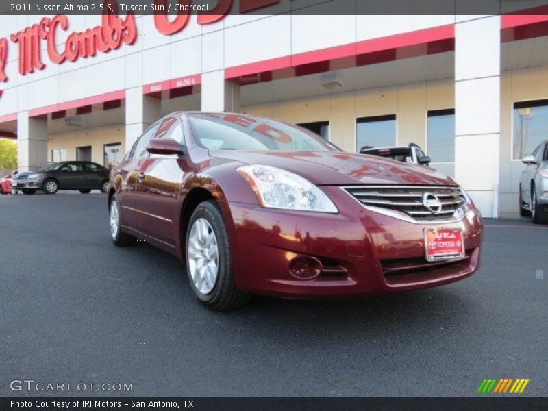 Tuscan Sun / Charcoal 2011 Nissan Altima 2.5 S