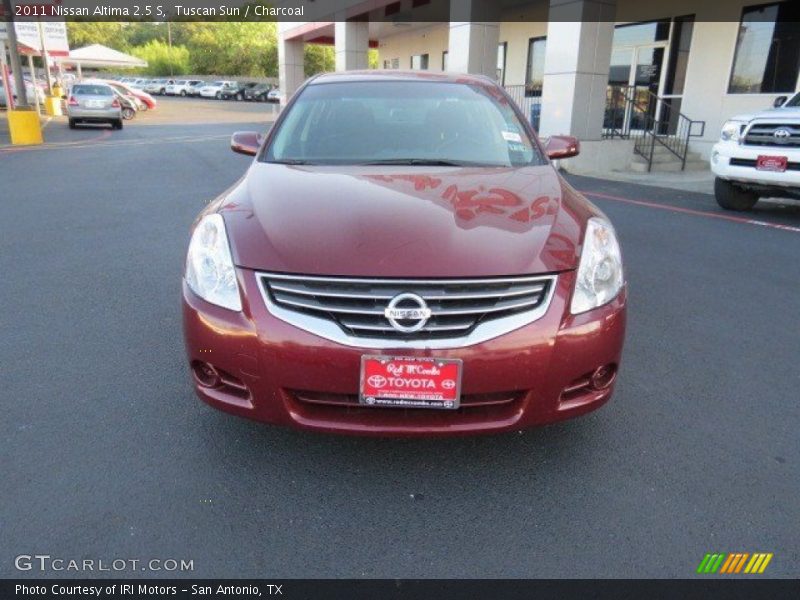 Tuscan Sun / Charcoal 2011 Nissan Altima 2.5 S