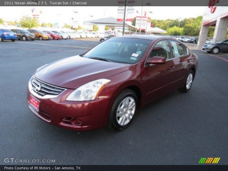 Tuscan Sun / Charcoal 2011 Nissan Altima 2.5 S
