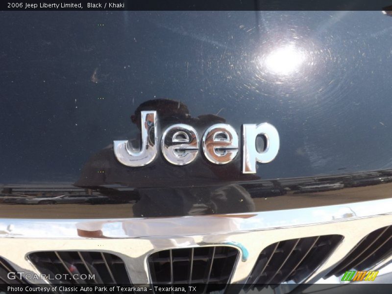 Black / Khaki 2006 Jeep Liberty Limited