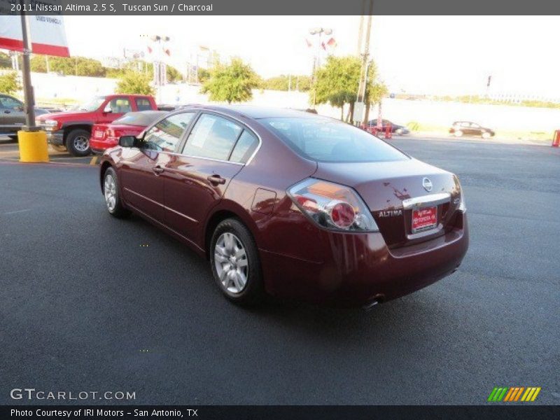 Tuscan Sun / Charcoal 2011 Nissan Altima 2.5 S