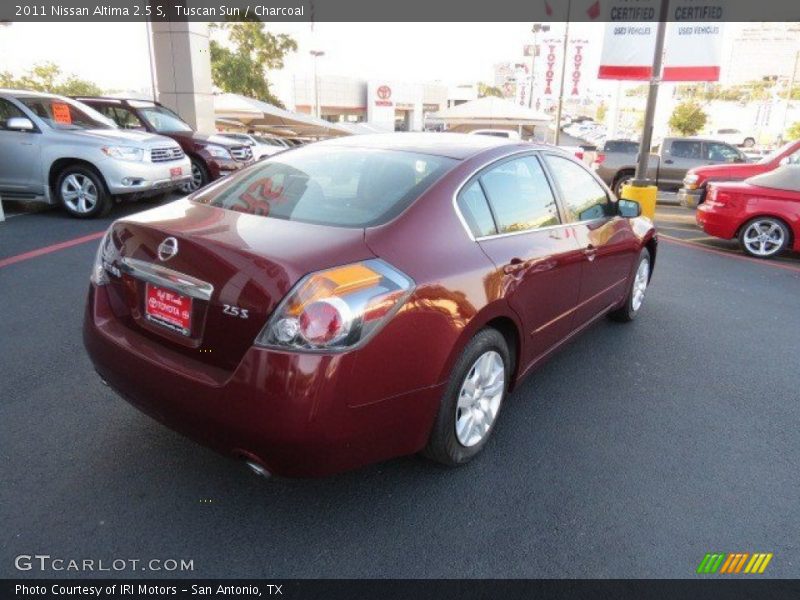 Tuscan Sun / Charcoal 2011 Nissan Altima 2.5 S