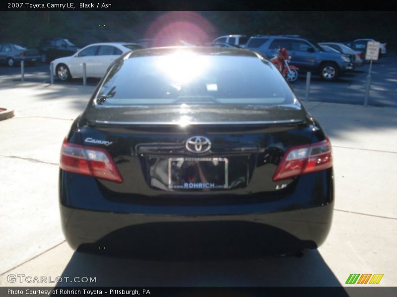 Black / Ash 2007 Toyota Camry LE