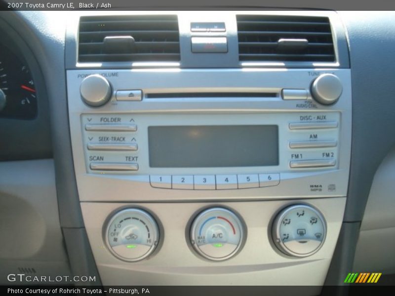 Black / Ash 2007 Toyota Camry LE