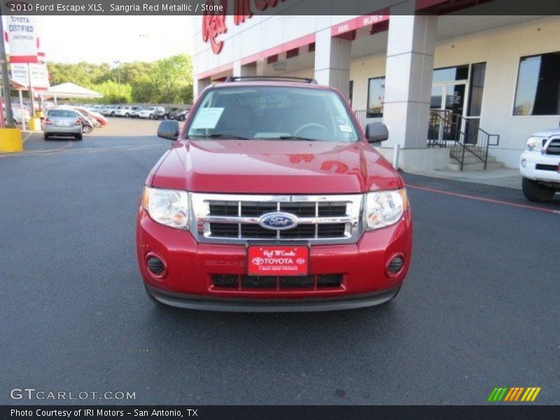 Sangria Red Metallic / Stone 2010 Ford Escape XLS