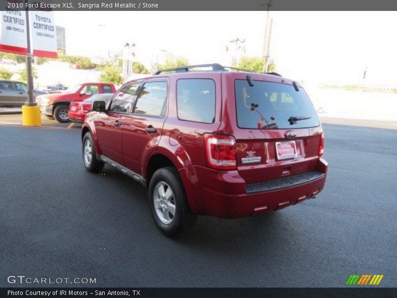Sangria Red Metallic / Stone 2010 Ford Escape XLS
