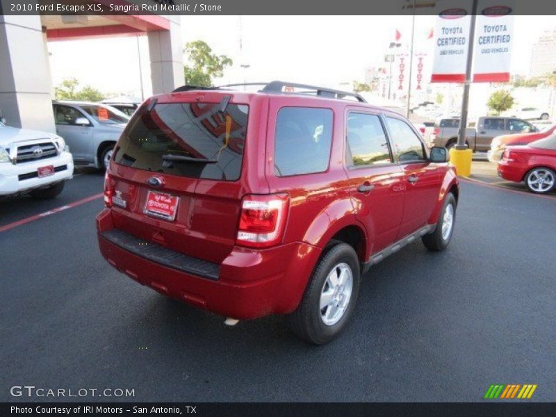 Sangria Red Metallic / Stone 2010 Ford Escape XLS