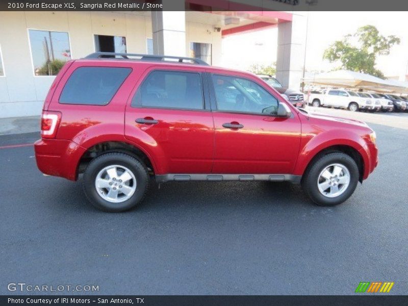 Sangria Red Metallic / Stone 2010 Ford Escape XLS