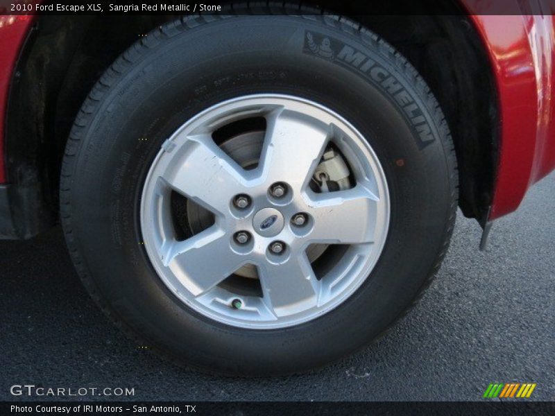 Sangria Red Metallic / Stone 2010 Ford Escape XLS