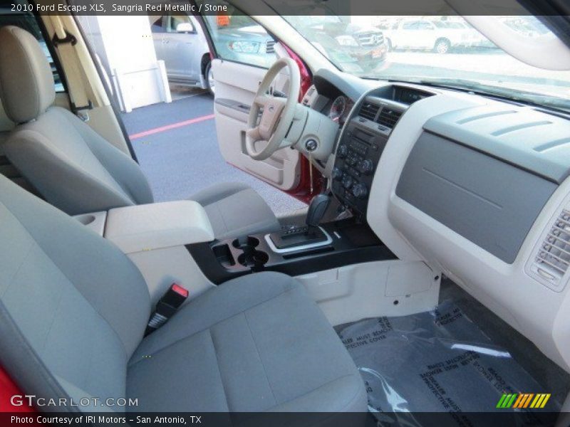Sangria Red Metallic / Stone 2010 Ford Escape XLS