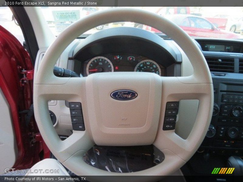 Sangria Red Metallic / Stone 2010 Ford Escape XLS