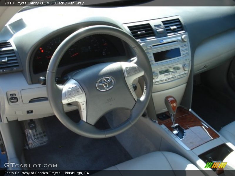 Black / Ash Gray 2010 Toyota Camry XLE V6